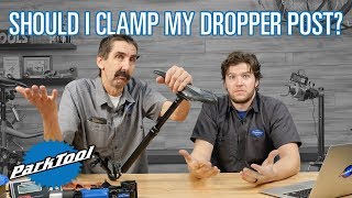 Shop Talk Is It OK to Clamp My Dropper Post in a Repair Stand [upl. by Shoshana]