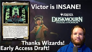 Victor is insane Duskmourn Early Access Thanks Wizards MTG Arena [upl. by Grayson]