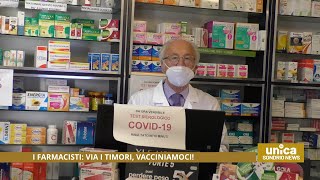 I farmacisti via i timori vacciniamoci Questo lappello del Presidente provinciale dellOrdine [upl. by Hintze]