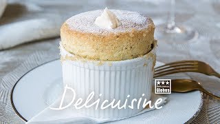 Delicuisine Rezept VanilleSoufflé mit Mohn [upl. by Nahseez165]