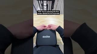 POV Youre unboxing the first Godox AD200 Pro II in Australia unboxing godox photographygear [upl. by Cuda845]