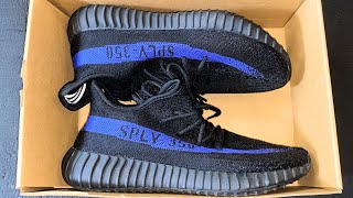 Yeezy Boost 350 V2 Dazzling Blue from DHGate  Review [upl. by Aneeh]