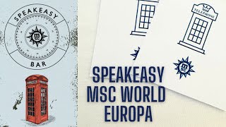 We Tried the MS World Europa Speakeasy [upl. by Hittel849]