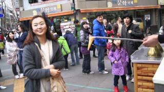 Seoul Insadong Turkey Ice Cream [upl. by Alberic112]