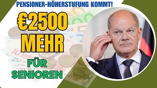 quotGroßes RentenUpdate 2500 € Erhöhung für deutsche Rentnerquot [upl. by Elehcar]