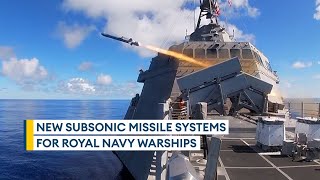 The Royal Navys new seaskimming missile system explained [upl. by Nwadal]