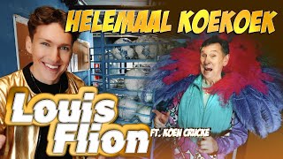 Louis Flion feat Koen Crucke  Helemaal Koekoek Officiële videoclip [upl. by Stets977]