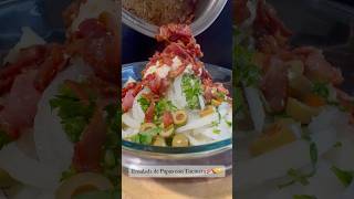 Ensalada de Papas con Tocineta🥓🤤😋 ensaladadepapa baconlovers potatoessalad viealvideo viral [upl. by Carder409]