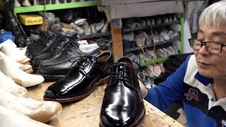 Process of Making Leather Shoes from the Koreas Handmade Shoe Store since 1936 [upl. by Wendi]