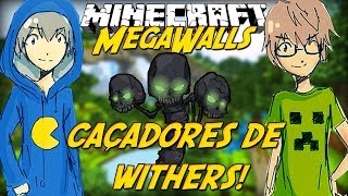 Minecraft Caçadores de Withers Mega Walls [upl. by Patti200]