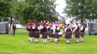 Williamwood Grade 4 Pipe Band  Qualifying Heat  The World Pipe Band Championships 2011 [upl. by Eissoj]