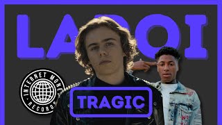 The Kid LAROI  TRAGIC Clean Lyric Video [upl. by Suilenroc]