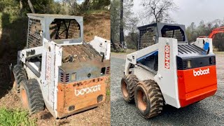 Refurbishing a 27 year old Bobcat skid steer [upl. by Turrell]