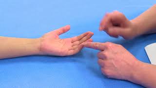 Hand examination Ulnar nerve [upl. by Yeoz]