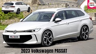 New 2023 Volkswagen PASSAT Rendered [upl. by Killion]