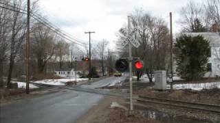 Amtraks Vermonter At North Amherst MA [upl. by Garibald]