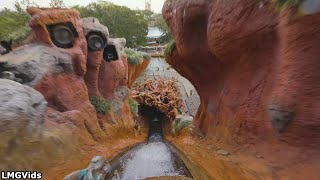 LAST DAY Splash Mountain  Front Row POV  Magic Kingdom park Walt Disney World Florida [upl. by Reinaldo]