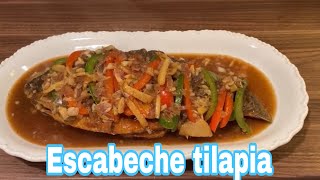 How to cook eskabetse tilapia recipe [upl. by Clausen]