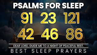 SLEEP Listening to the Powerful Word of God  SLEEP PEACEFULLY with Psalms 91 23 121 42 46 86 [upl. by Fionnula]