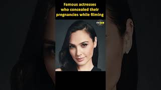 Famous actresses who concealed their pregnancies while filming celebrity famous LatestNews short [upl. by Ellehcyt]