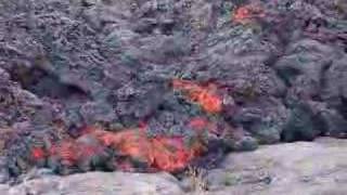 Kilauea aa Lava Flow [upl. by Eiknarf]