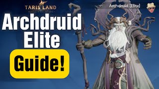 Tarisland Raid Archdruid Elite Guide Step by Step  Bard AOE Heal [upl. by Victoria677]