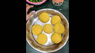 ytshorts मक्के के बाफले कैसे बनाएं  Dal Bafle recipe dalbafle dalbati youtubeshorts rajasthan [upl. by Annasus]