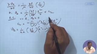 Lecture 14  Hagenpoiseuille equation from Navier stokes equation [upl. by Rimaj]