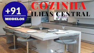 91 Ambientes Cozinha com ilha Central Para Você se Inspirar [upl. by Jilli]