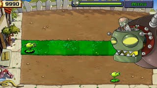 Repeater Vs Drzomboss  God Repeater Kills Drzomboss PVZ mod [upl. by Einra]