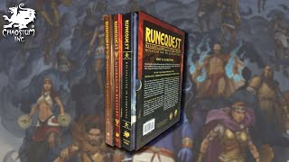 RuneQuest Glorantha Slipcase  Chaosium Unveiled [upl. by Ardnuasal214]