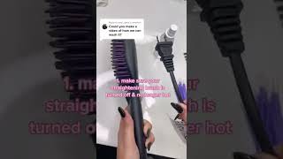 how to clean your straightening brush [upl. by Eytak]