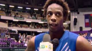 Davis Cup Interview Gael Monfils [upl. by Cynthie441]