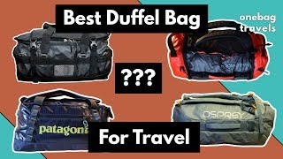 Best Duffel Bag for Travel [upl. by Eceirahs]