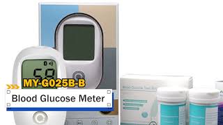 Discover the MYG025BB Blood Glucose Meter Accurate Reliable and Convenient [upl. by Aro]