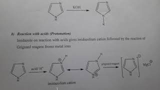 IMIDAZOLE Synthesis Reactions and Medicinal uses [upl. by Baptista]