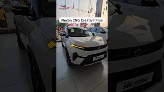 Tata Nexon CNG Creative Plus🔥 Second Top Variant  White Colour  Nexon CNG New Model  M2S [upl. by Hairahs]