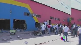 Videos indican que el incendio en una guardería donde murieron 49 niños fue provocado [upl. by Setarcos]