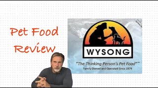 Wysong Pet Food Review [upl. by Dynah]