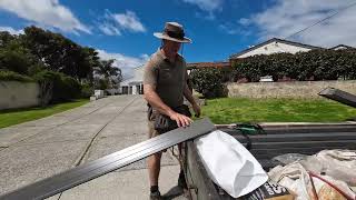 How to replace a single piece of gutter [upl. by Grochow]