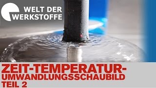 Die Welt der Werkstoffe ZeitTemperaturUmwandlungsschaubilder Teil 2 [upl. by Ahsinik]