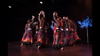 Danse Orientale Rouen  Débutants avec Tambourin [upl. by Clauddetta]