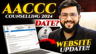 AACCC Counselling 2024  Website Update  Counselling Date  Participating colleges in AACCC [upl. by Rosen179]