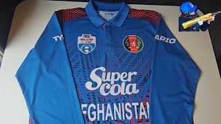 Afghanistan Cricket Board Rashid Khan 2023 Super cola cup  Odi series  Jersey Review [upl. by Nileuqaj]