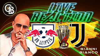 LIPSIA JUVE  CHAMPIONLEAGUE  LIVE REACTION  VAMOOOOSSSS [upl. by Avin]