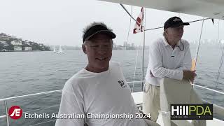 Day 1 of the 2024 Australian Etchells Championship [upl. by Leduar]