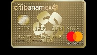 Ventajas y Desventajas de la Tarjeta de oro Citibanamex [upl. by Eladal]