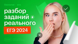 Разбор реального ЕГЭ по биологии 2024 [upl. by Hendren]