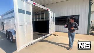 2024 Cimarron 24 Livestock Gooseneck Trailer [upl. by Assile]