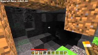 Lets Play Minecraft  Part 1  The start of an adventure [upl. by Irovi]